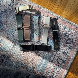 Set of Six AppleWatch Bands in Various Colors